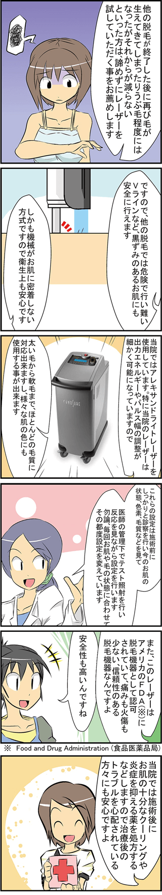 レーザー脱毛
