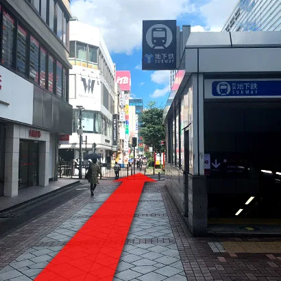 横浜駅からの道のり5