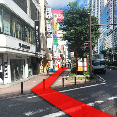 横浜駅からの道のり6