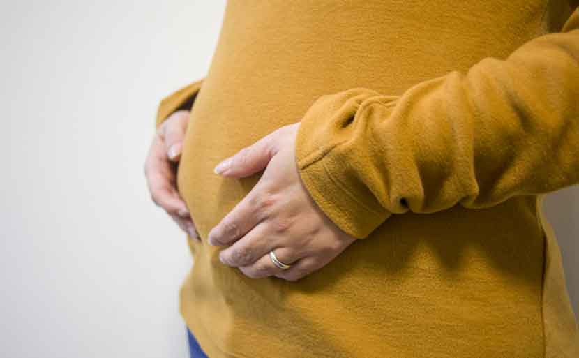 妊婦の体型の変化